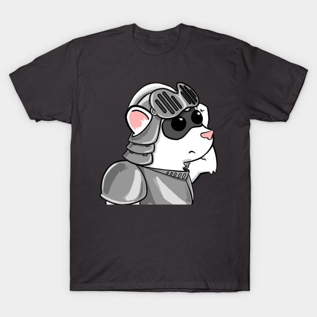 Armored Ferret T-Shirt by Skillful Ferret